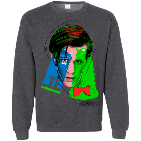 Sweatshirts Dark Heather / S Doctor Warwhol 11 Crewneck Sweatshirt