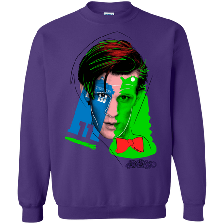 Sweatshirts Purple / S Doctor Warwhol 11 Crewneck Sweatshirt