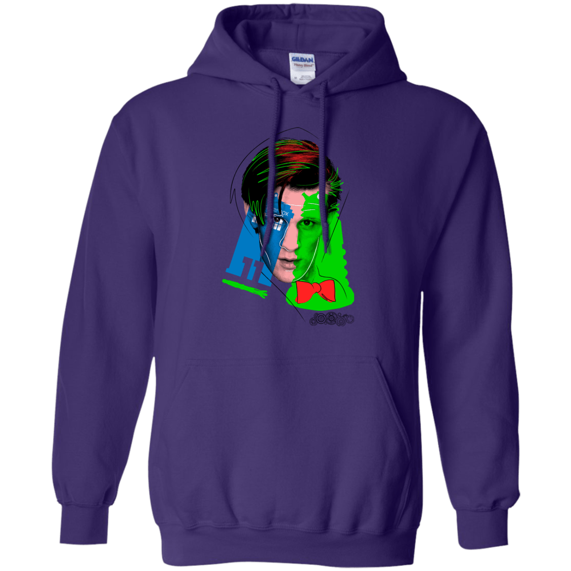 Sweatshirts Purple / S Doctor Warwhol 11 Pullover Hoodie