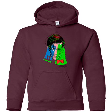Sweatshirts Maroon / YS Doctor Warwhol 11 Youth Hoodie