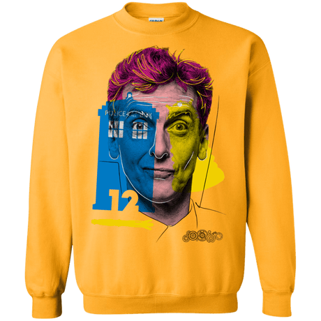 Sweatshirts Gold / S Doctor Warwhol 12 Crewneck Sweatshirt