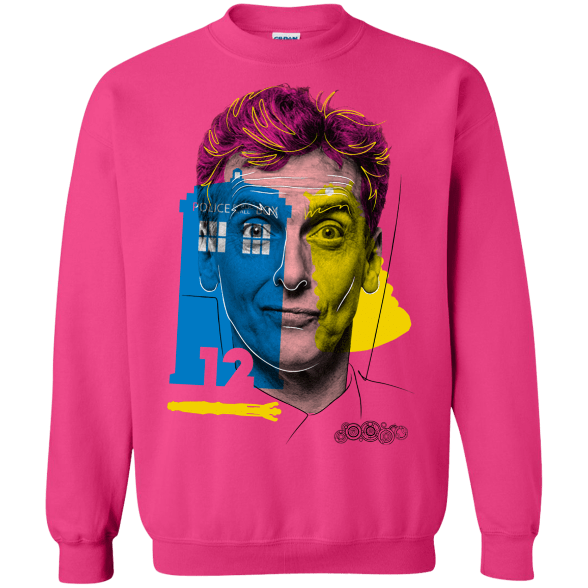 Sweatshirts Heliconia / S Doctor Warwhol 12 Crewneck Sweatshirt