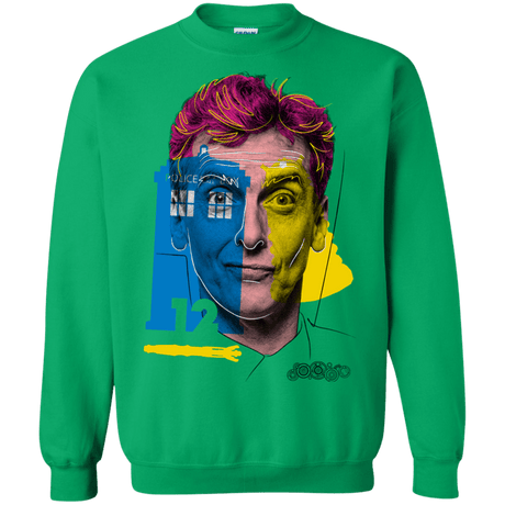 Sweatshirts Irish Green / S Doctor Warwhol 12 Crewneck Sweatshirt