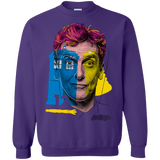 Sweatshirts Purple / S Doctor Warwhol 12 Crewneck Sweatshirt