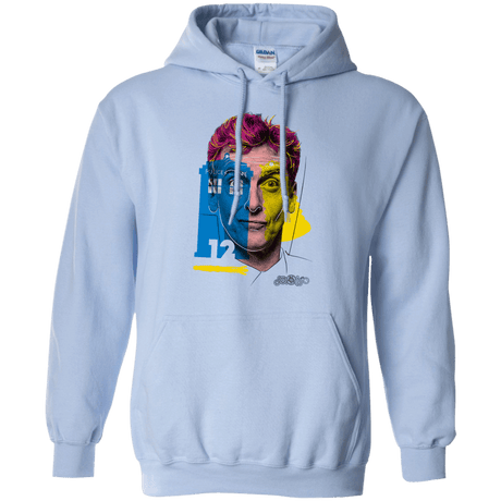 Sweatshirts Light Blue / S Doctor Warwhol 12 Pullover Hoodie