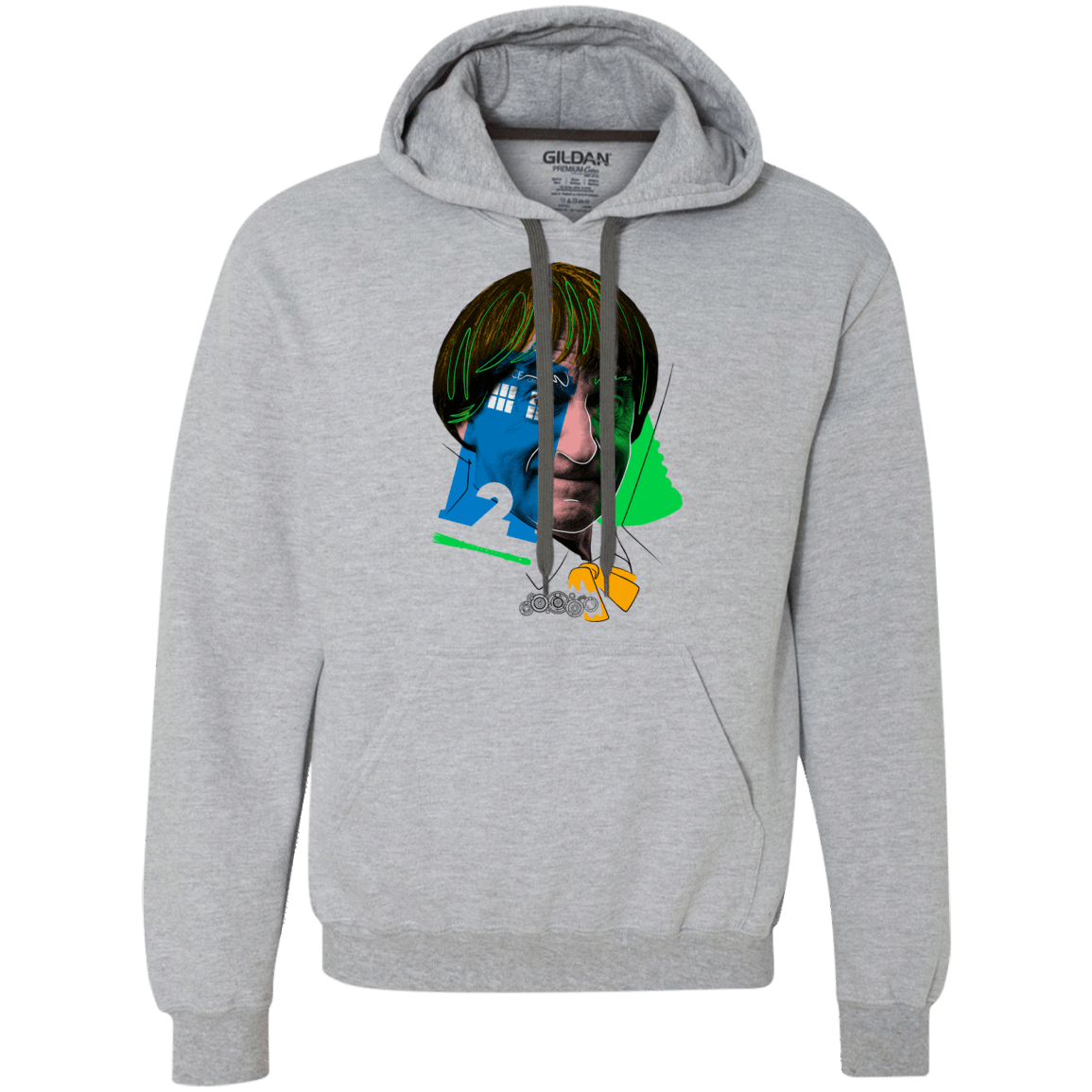 Sweatshirts Sport Grey / S Doctor Warwhol 2 Premium Fleece Hoodie