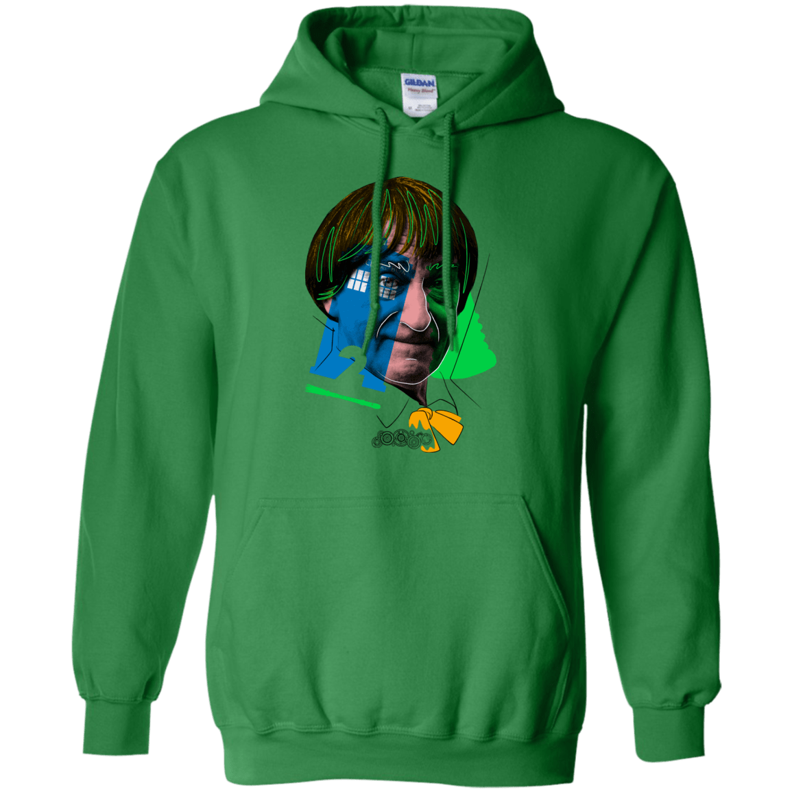 Sweatshirts Irish Green / S Doctor Warwhol 2 Pullover Hoodie