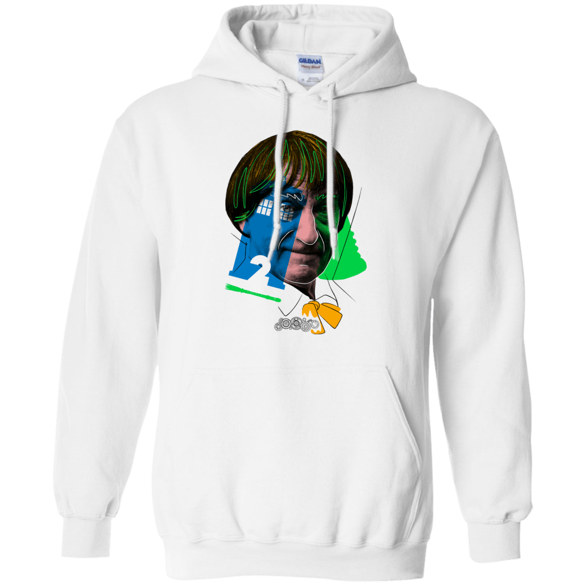 Sweatshirts White / S Doctor Warwhol 2 Pullover Hoodie