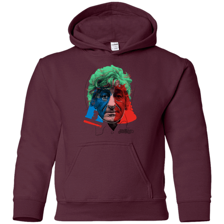 Sweatshirts Maroon / YS Doctor Warwhol 3 Youth Hoodie