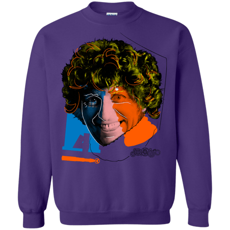 Sweatshirts Purple / S Doctor Warwhol 4 Crewneck Sweatshirt