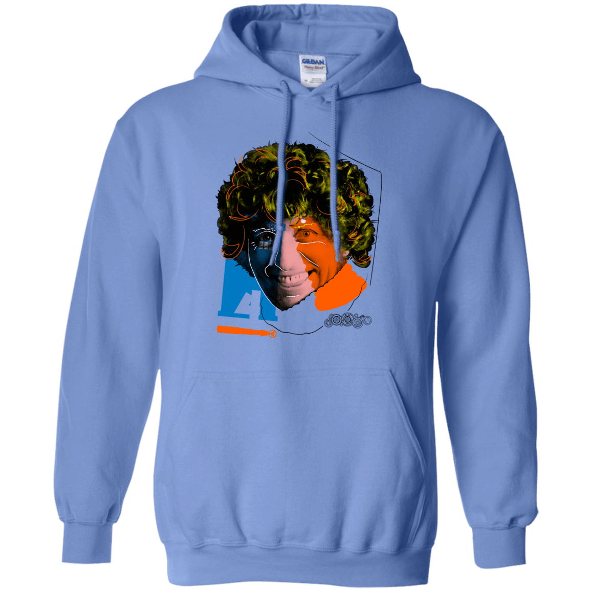 Sweatshirts Carolina Blue / S Doctor Warwhol 4 Pullover Hoodie