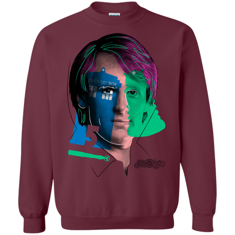 Sweatshirts Maroon / S Doctor Warwhol 5 Crewneck Sweatshirt