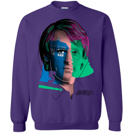 Sweatshirts Purple / S Doctor Warwhol 5 Crewneck Sweatshirt