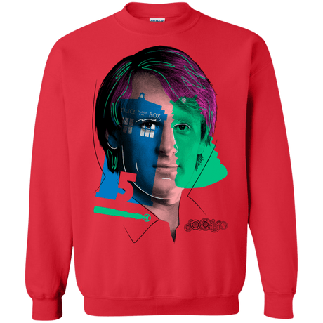 Sweatshirts Red / S Doctor Warwhol 5 Crewneck Sweatshirt