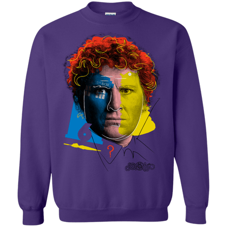 Sweatshirts Purple / S Doctor Warwhol 6 Crewneck Sweatshirt