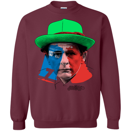 Sweatshirts Maroon / S Doctor Warwhol 7 Crewneck Sweatshirt