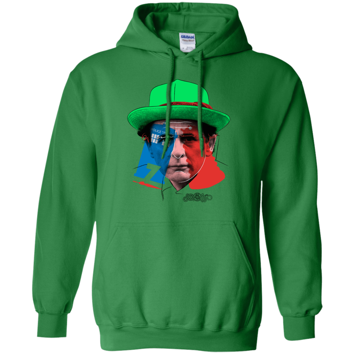 Sweatshirts Irish Green / S Doctor Warwhol 7 Pullover Hoodie