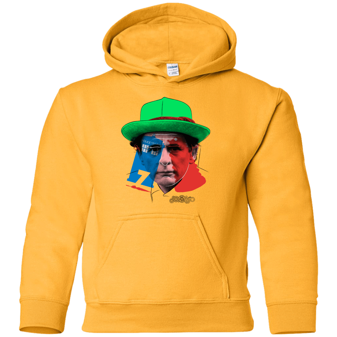Sweatshirts Gold / YS Doctor Warwhol 7 Youth Hoodie