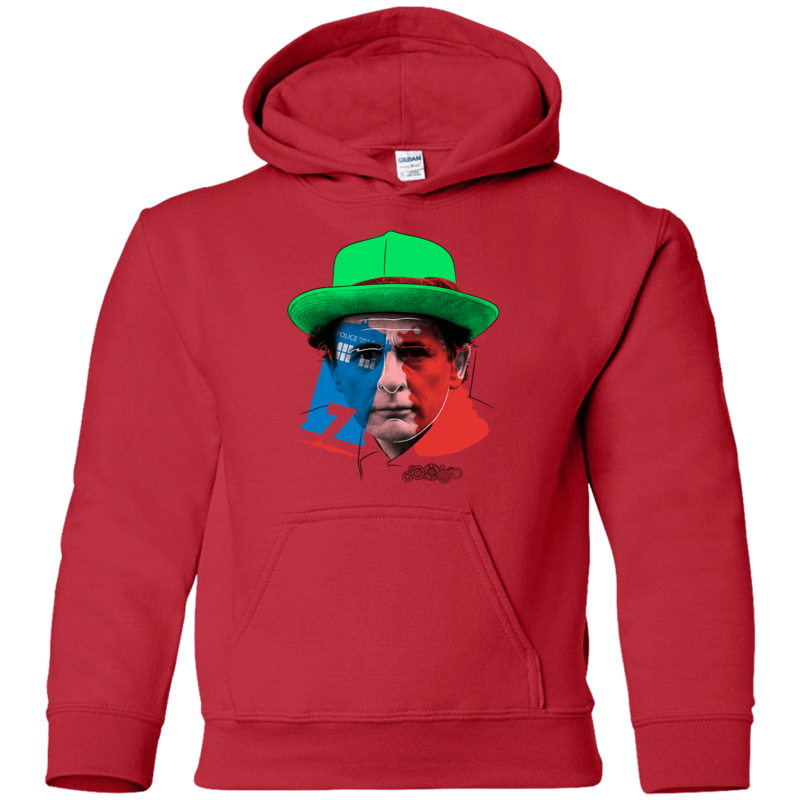 Sweatshirts Red / YS Doctor Warwhol 7 Youth Hoodie