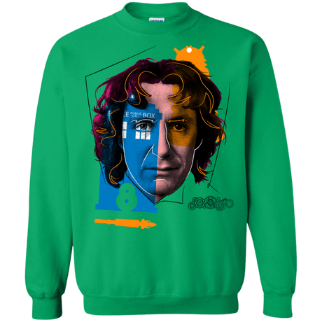 Sweatshirts Irish Green / S Doctor Warwhol 8 Crewneck Sweatshirt