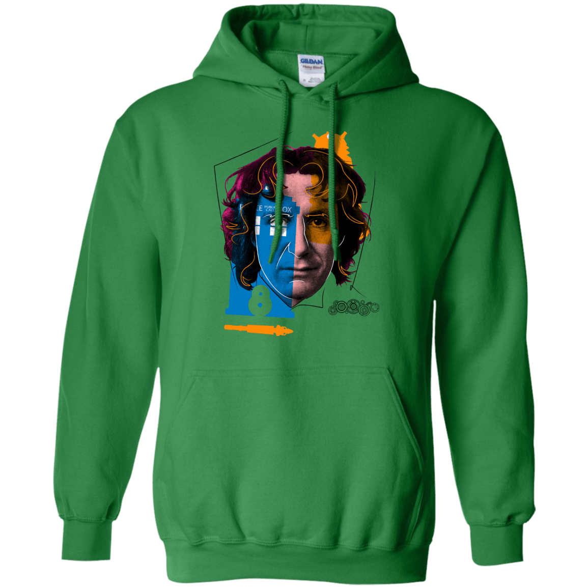 Sweatshirts Irish Green / S Doctor Warwhol 8 Pullover Hoodie