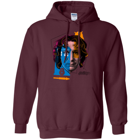 Sweatshirts Maroon / S Doctor Warwhol 8 Pullover Hoodie