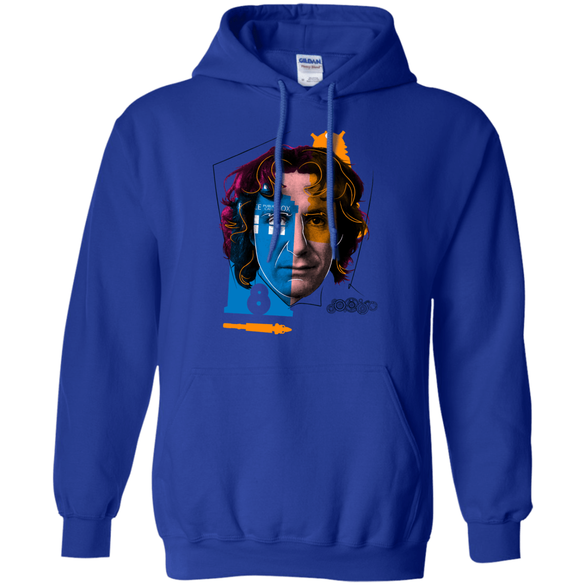 Sweatshirts Royal / S Doctor Warwhol 8 Pullover Hoodie