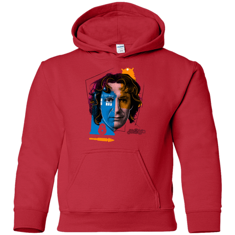 Sweatshirts Red / YS Doctor Warwhol 8 Youth Hoodie