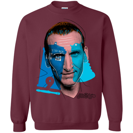 Sweatshirts Maroon / S Doctor Warwhol 9 Crewneck Sweatshirt