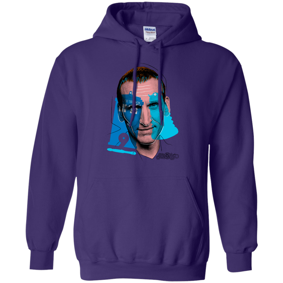 Sweatshirts Purple / S Doctor Warwhol 9 Pullover Hoodie