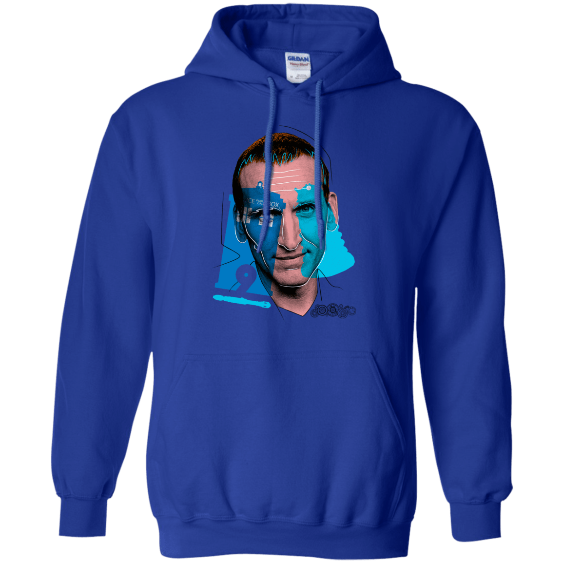 Sweatshirts Royal / S Doctor Warwhol 9 Pullover Hoodie