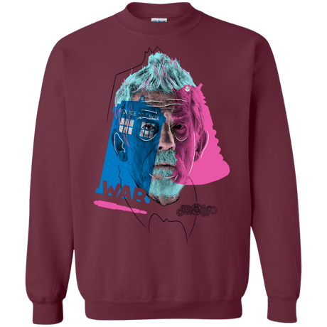 Sweatshirts Maroon / S Doctor Warwhol War Crewneck Sweatshirt