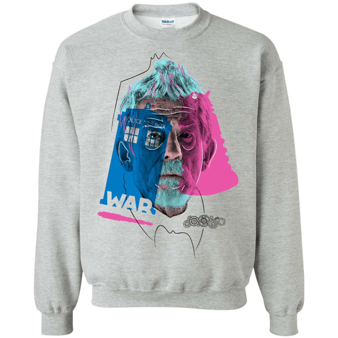 Sweatshirts Sport Grey / S Doctor Warwhol War Crewneck Sweatshirt