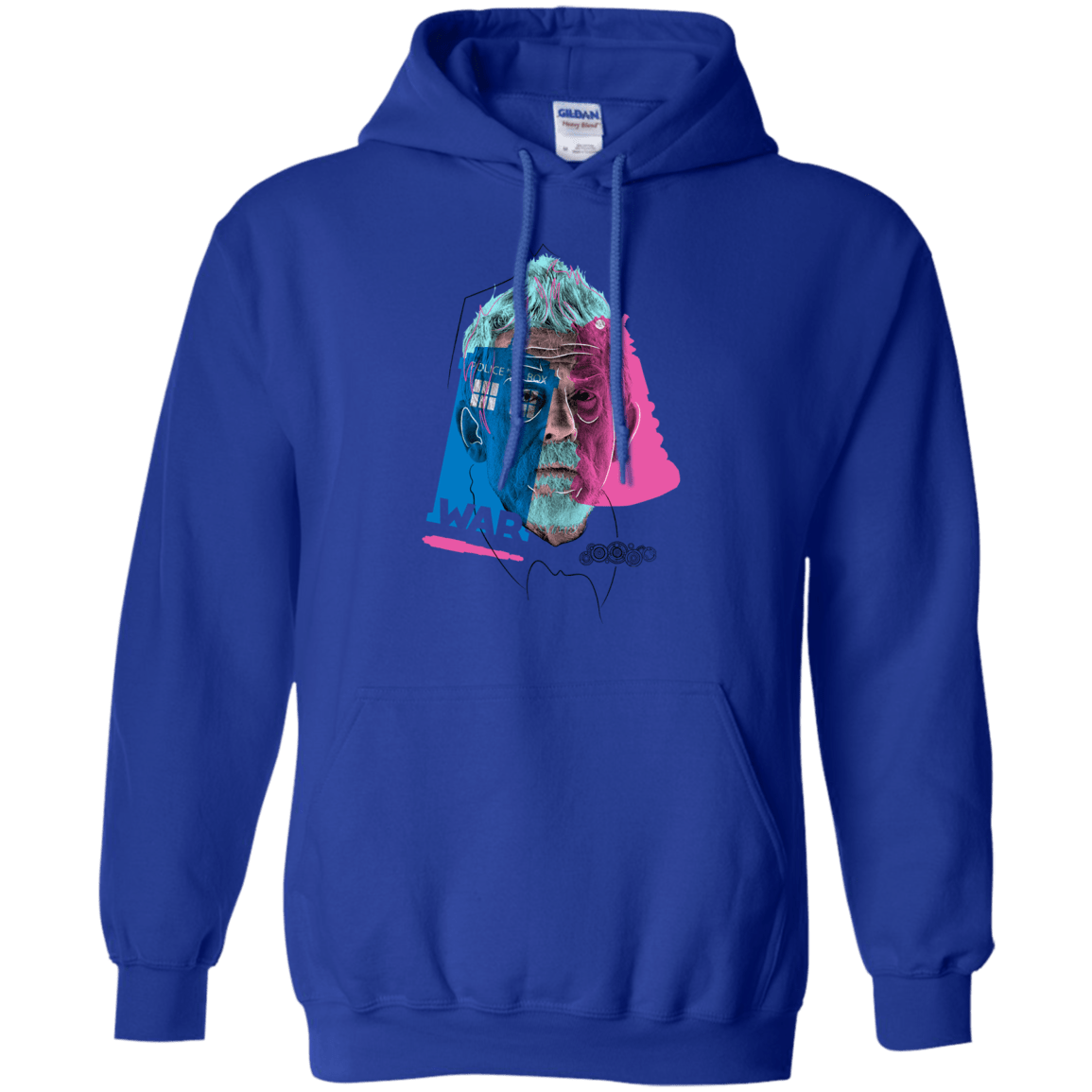 Sweatshirts Royal / S Doctor Warwhol War Pullover Hoodie
