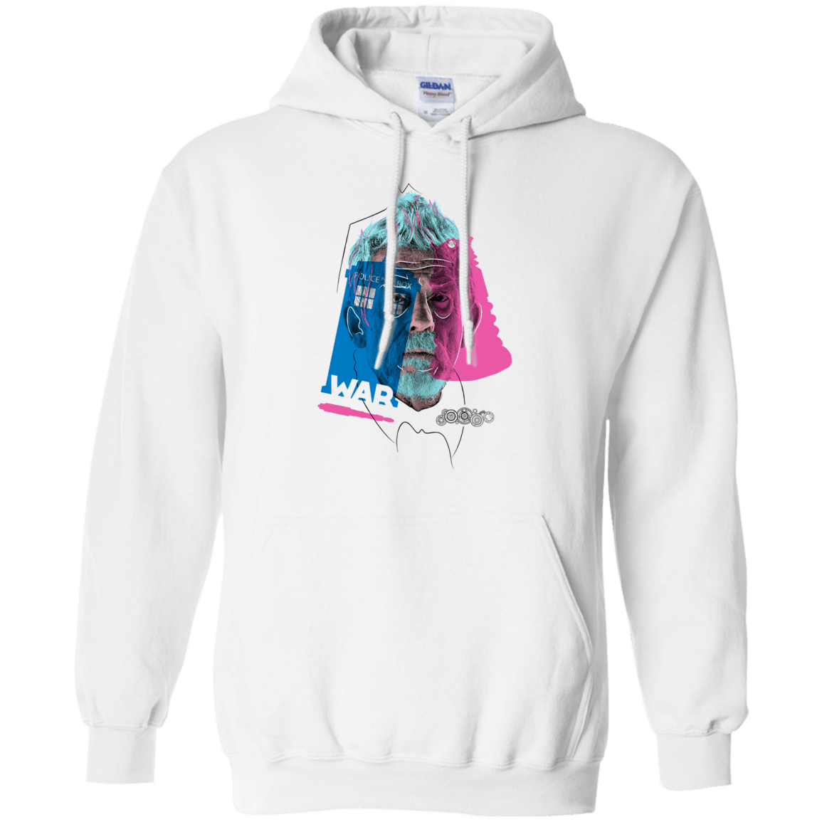 Sweatshirts White / S Doctor Warwhol War Pullover Hoodie