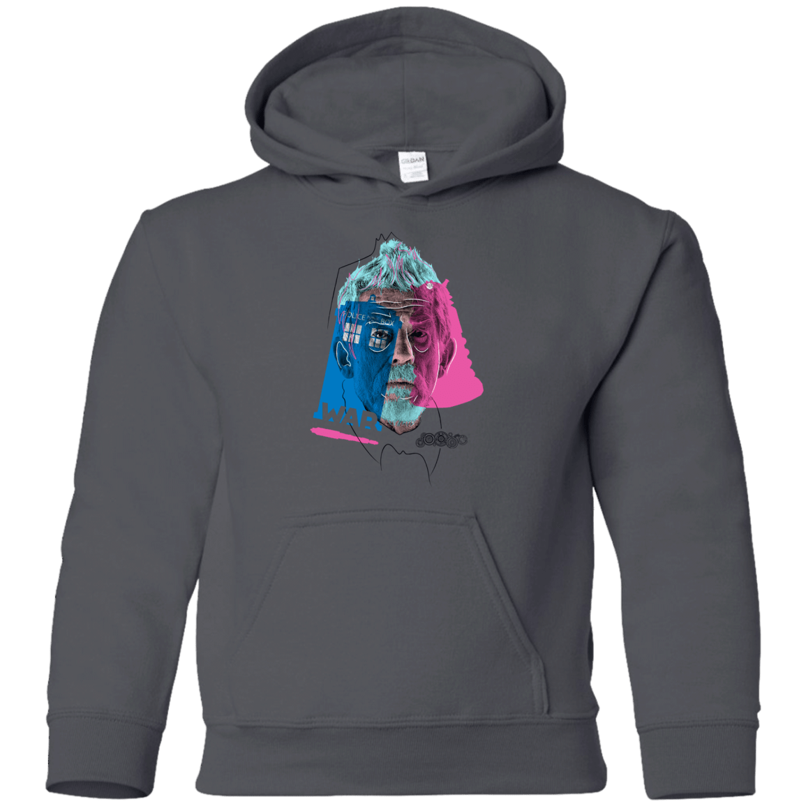 Sweatshirts Charcoal / YS Doctor Warwhol War Youth Hoodie