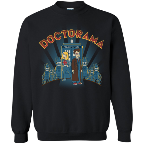 Sweatshirts Black / Small Doctorama (1) Crewneck Sweatshirt