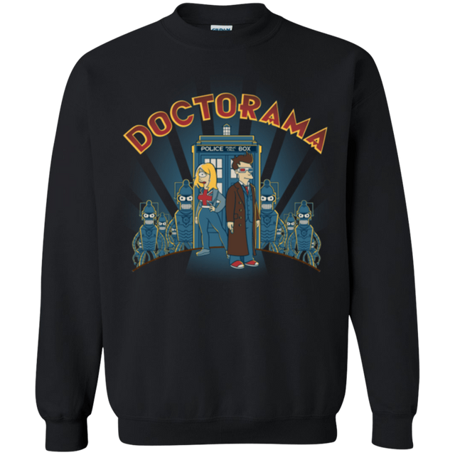 Sweatshirts Black / Small Doctorama (1) Crewneck Sweatshirt