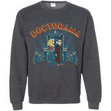 Sweatshirts Dark Heather / Small Doctorama (1) Crewneck Sweatshirt