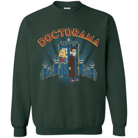 Sweatshirts Forest Green / Small Doctorama (1) Crewneck Sweatshirt