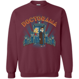 Sweatshirts Maroon / Small Doctorama (1) Crewneck Sweatshirt