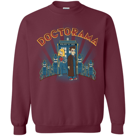 Sweatshirts Maroon / Small Doctorama (1) Crewneck Sweatshirt