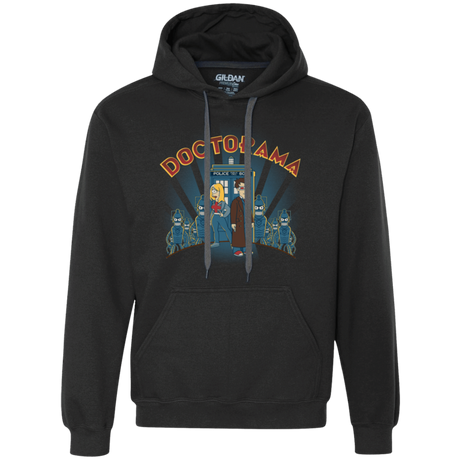 Sweatshirts Black / Small Doctorama (1) Premium Fleece Hoodie