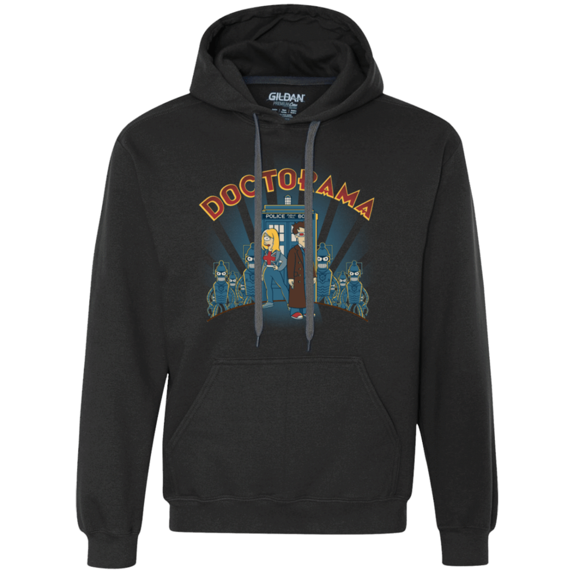 Sweatshirts Black / Small Doctorama (1) Premium Fleece Hoodie