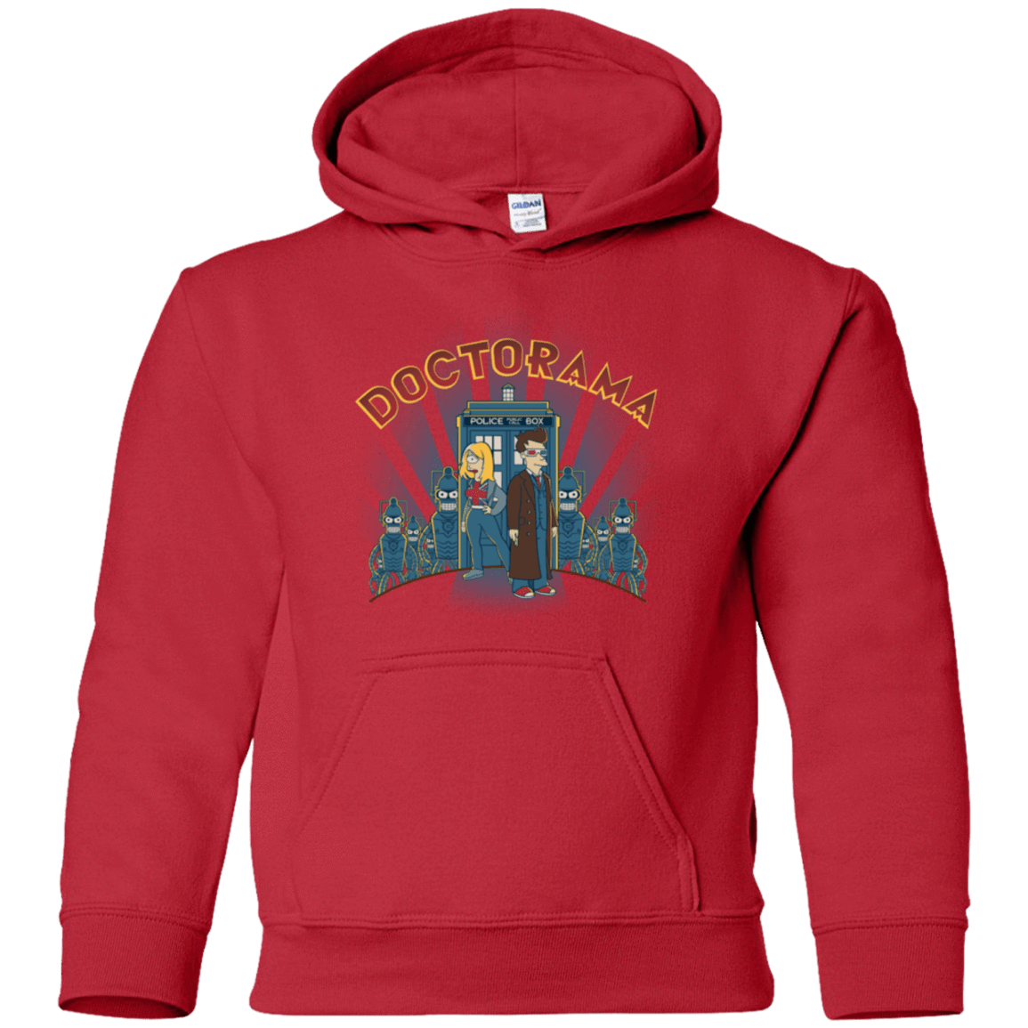 Sweatshirts Red / YS Doctorama (1) Youth Hoodie