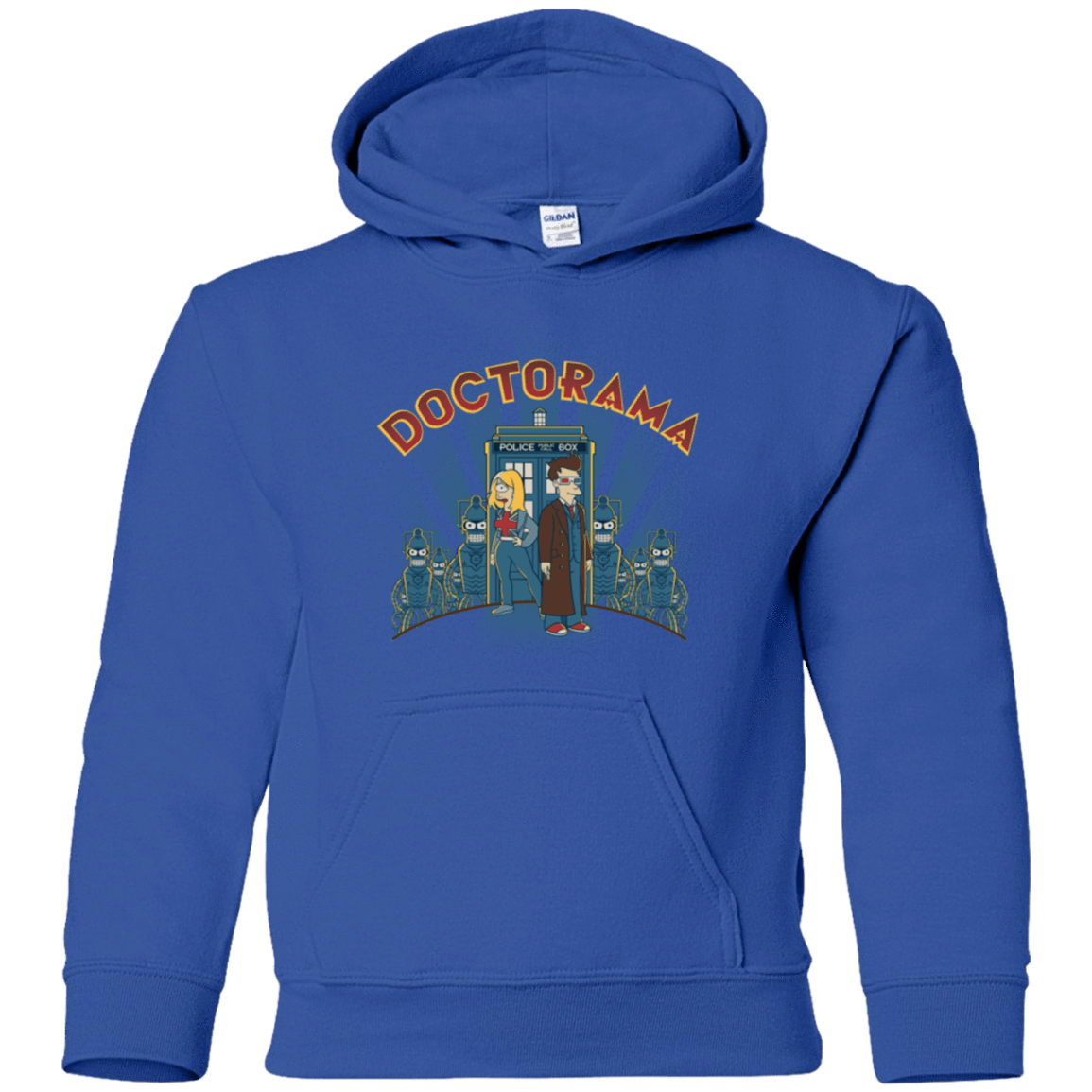 Sweatshirts Royal / YS Doctorama (1) Youth Hoodie