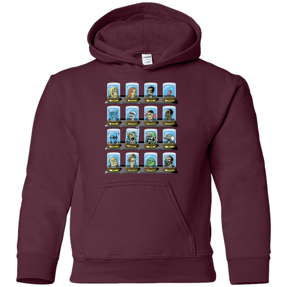 Sweatshirts Maroon / YS Doctorama 2.0 Youth Hoodie