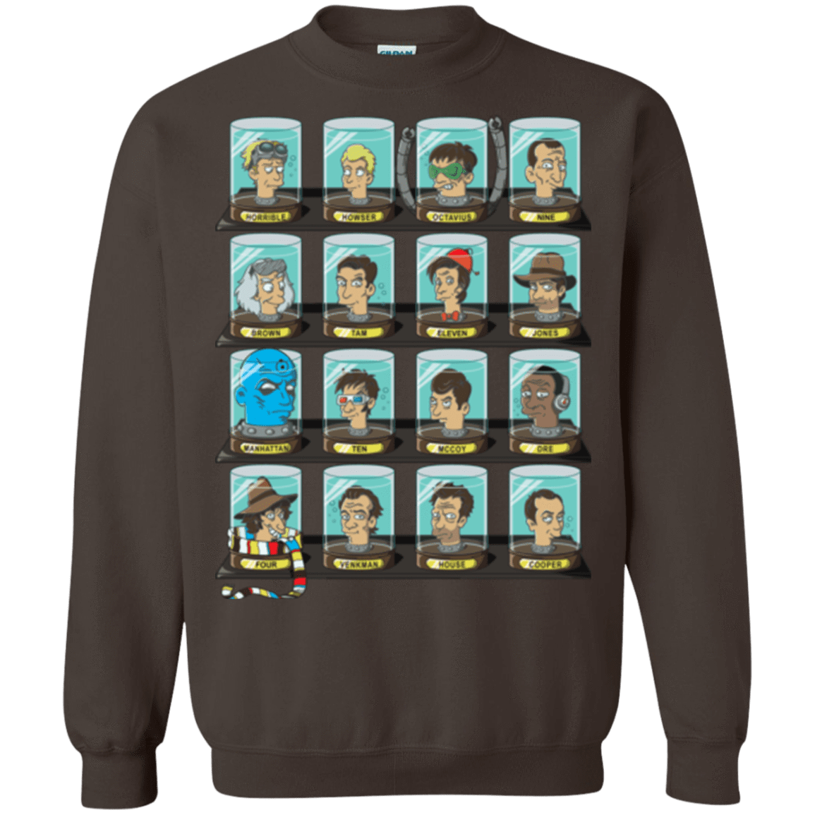 Sweatshirts Dark Chocolate / Small Doctorama Crewneck Sweatshirt