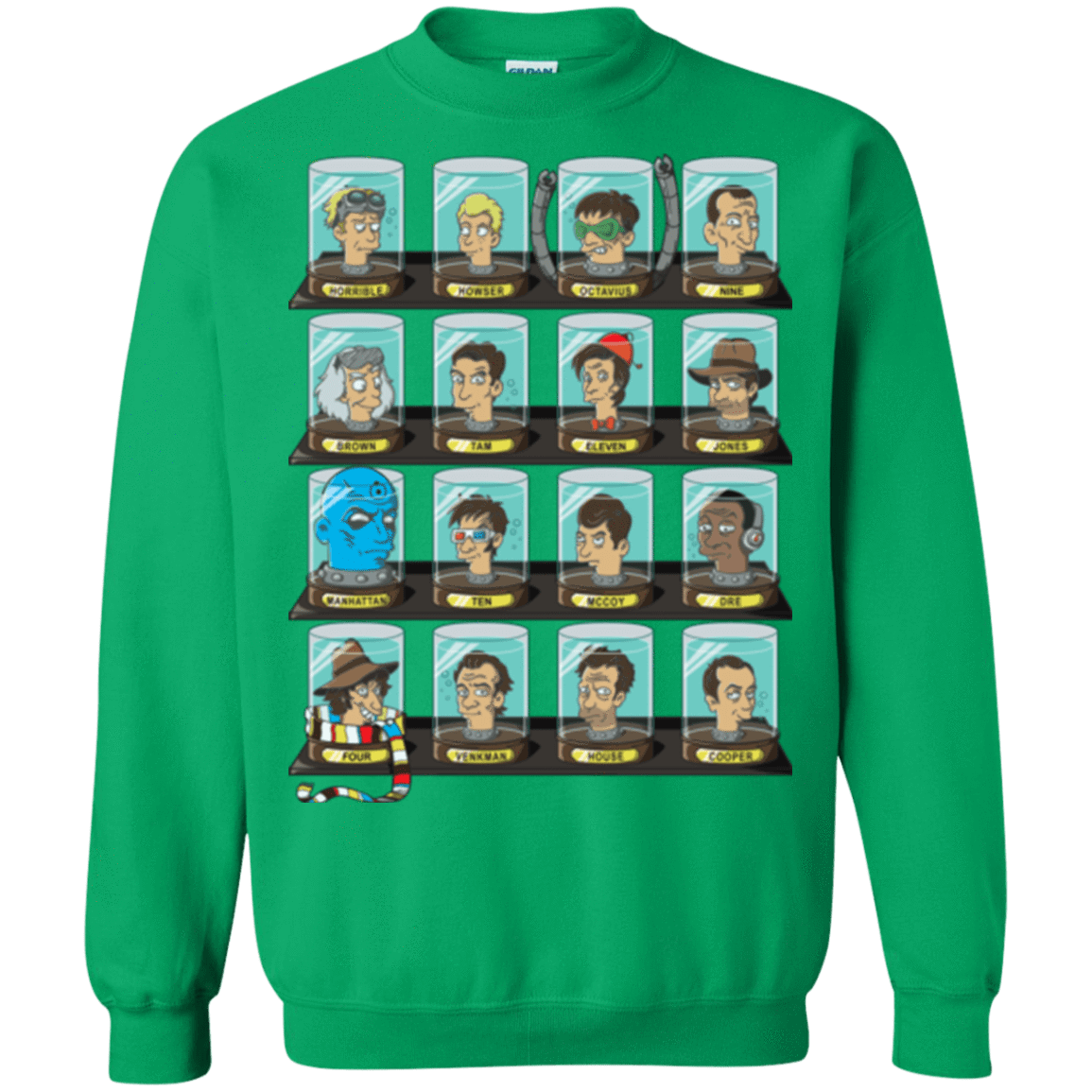 Sweatshirts Irish Green / Small Doctorama Crewneck Sweatshirt