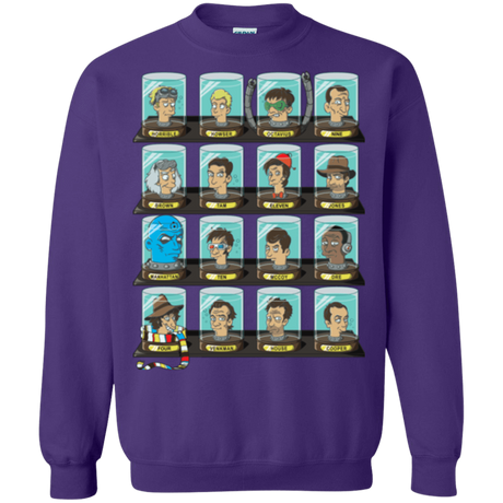 Sweatshirts Purple / Small Doctorama Crewneck Sweatshirt